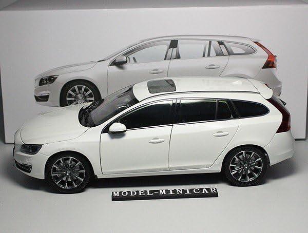 VOLVO V60 ホワイト ミニカー 18/1 Amazon.co.jp: △VOLVO特注！1/18 ボルボ NEW V60 白 : 車＆バイク